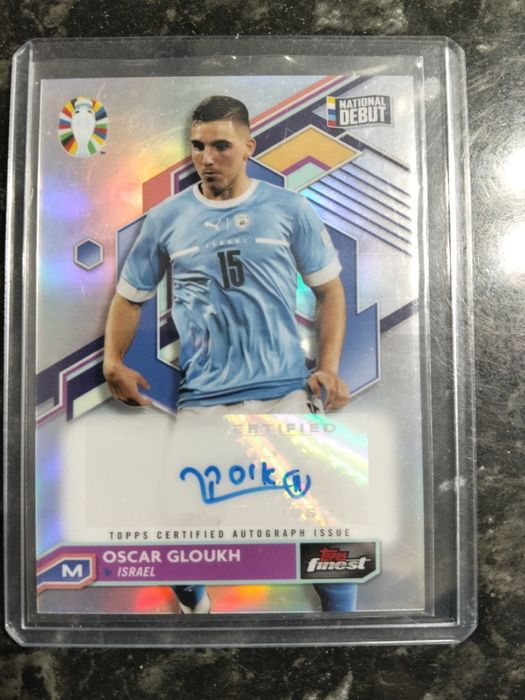 Carta Oscar Gloukh Auto National Debut Euro 2024