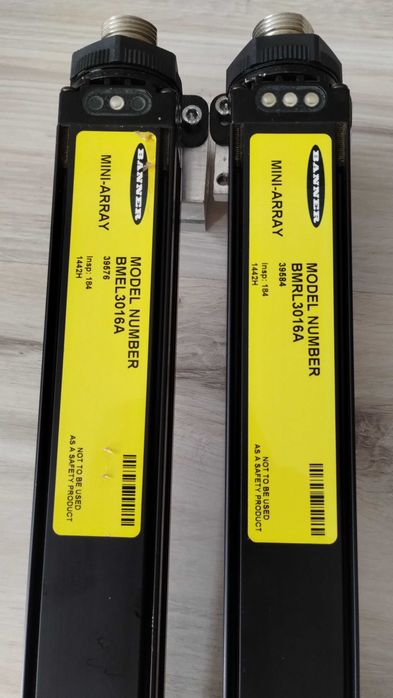 Kurtyny świetlne Mini-Aray firmy Bannera Engineeing