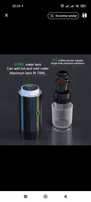 Máquina de café portátil/TOP