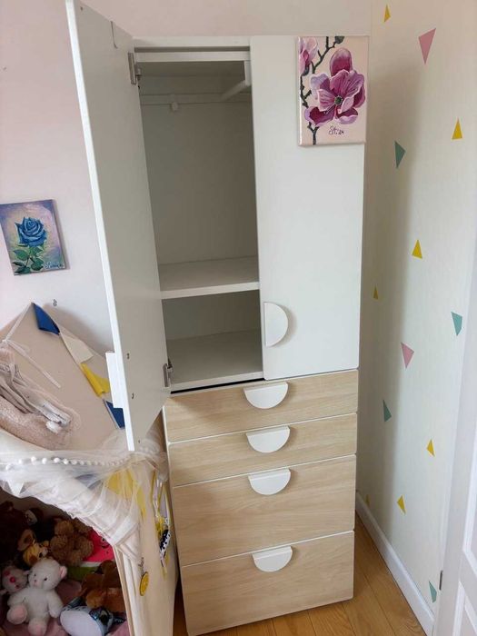Szafa dziecięca Ikea SMÅSTAD / PLATSA