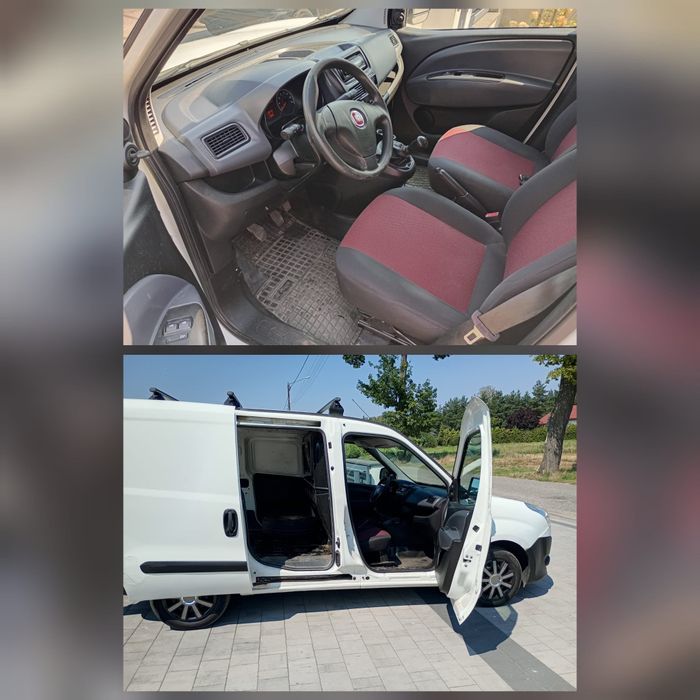 Fiat Doblo Cargo 1.3 Multijet 90 KM Klima 2013 I 191 tys. km I Serwis