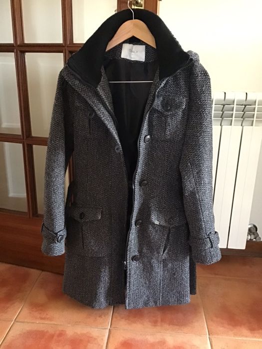 Casaco Xtreme nos tons preto e cinza