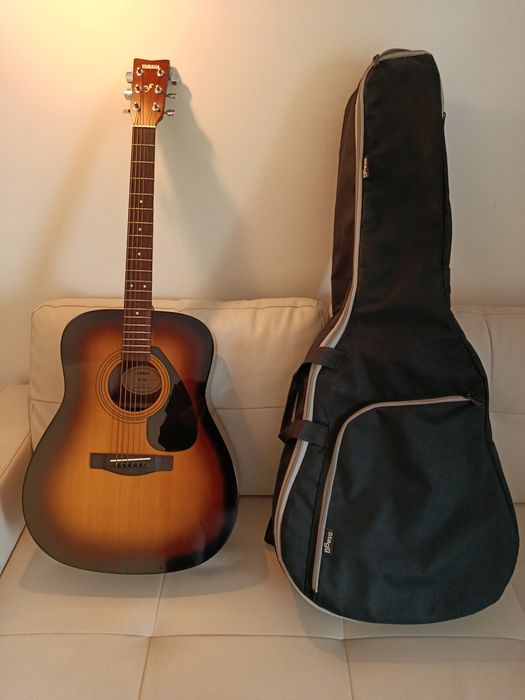Guitarra Yamaha F310 TBS - Como nova + Bag(Saco)
