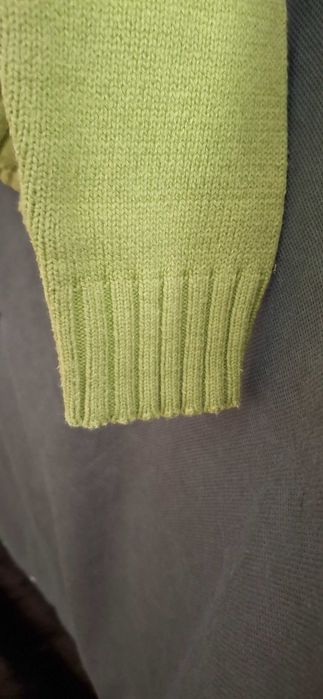 Pullover verde claro