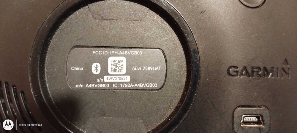 GPS навигатор Garmin nuvi 2589LMT экран 5.0"