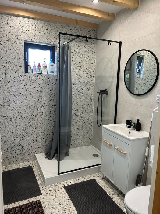 Baciki 61 domek przy lesie na Podlasiu z balia jacuzzi ferie