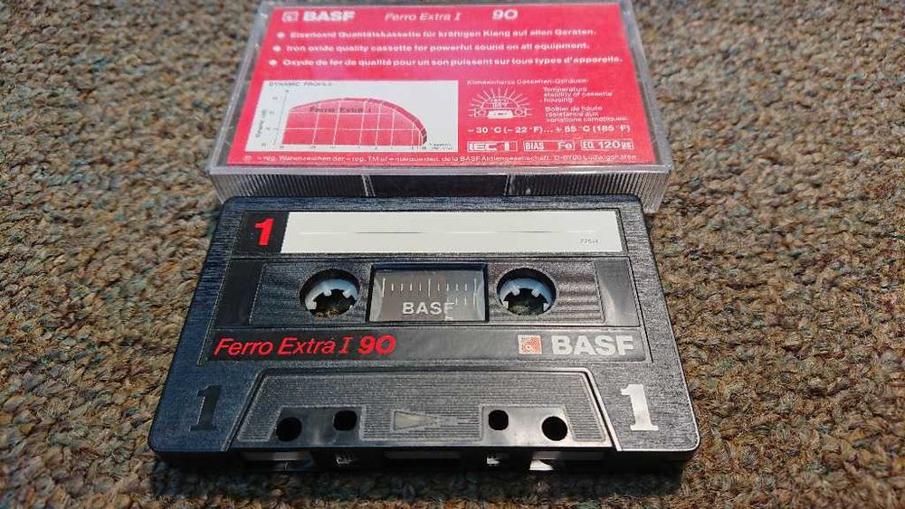 Kaseta Basf 90 Ferro Extra I