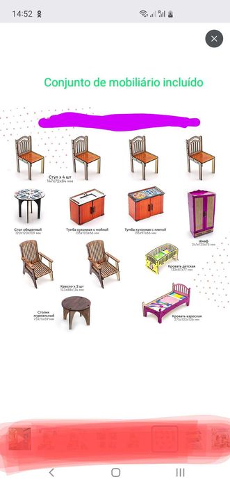 casa de bonecas de madeira