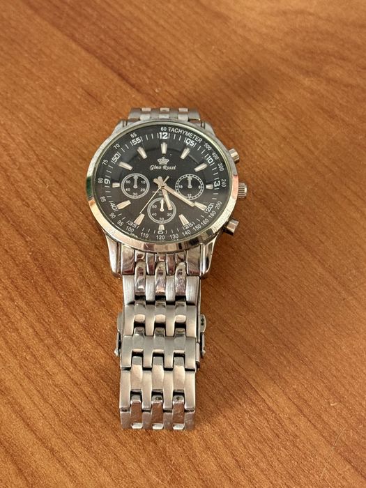 Zegarek Męski Gino Rossi 00127R | Srebrna Bransoleta
