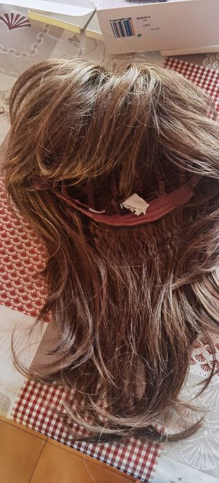 Peruca modacrylic fibers