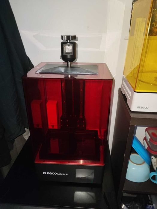 Elegoo Saturn S + Wash & Cure + acessórios – pouco uso