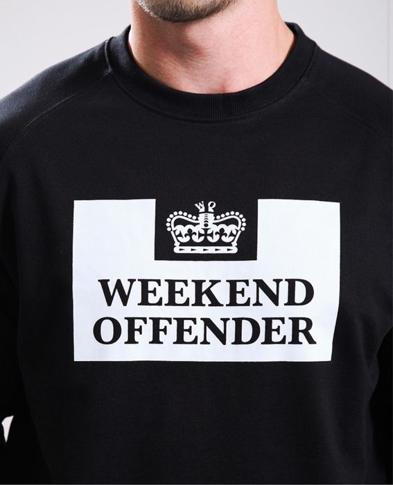 Світшот Weekend Offender Skylar Sweat Black/Silverside Оригінал