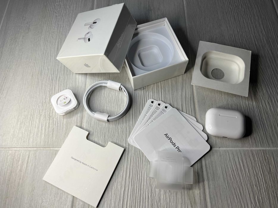 Безпровідні Навушники Аірподс pro 2-го покоління 1в1 Lux якості +чохол