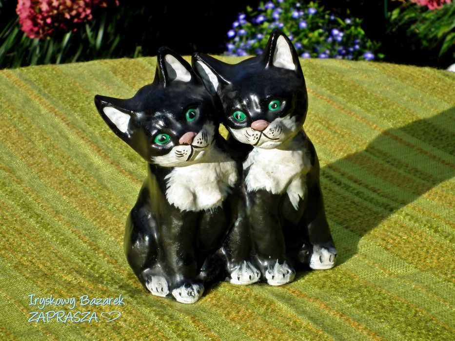 Figurka dwa koty