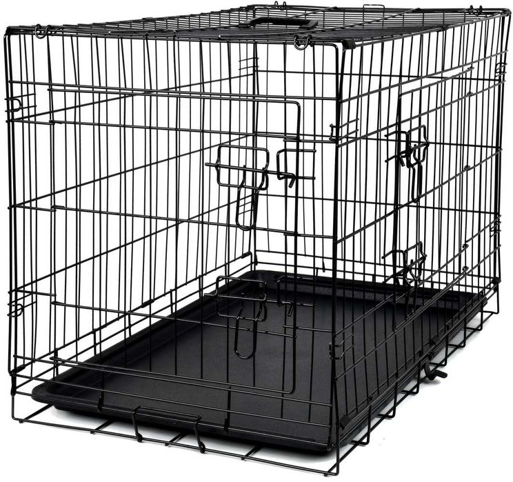 Najlepsza Wielofunkcyjna Metalowa Klatka-Kojec dla Psa i Kota L