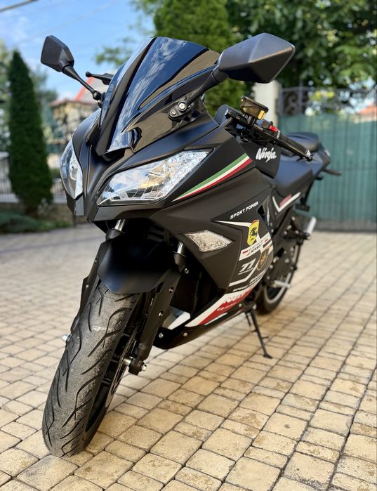 Електробайк Ninja 2990Вт, є розстрочка, гарантія, електромотоцикл, чорний