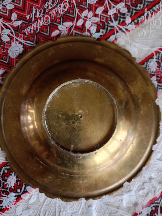 Фруктовниця цукерниця латунь  бронза .