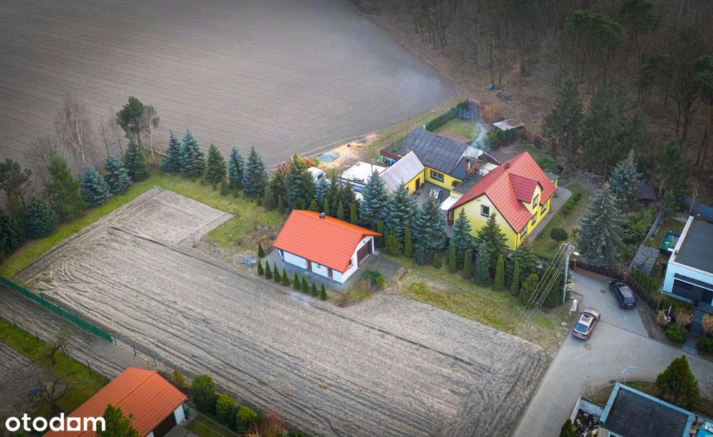 Atrakcyjna działka budowlana 2253m² z pozwoleniem, bud. gosp., Dopiewo