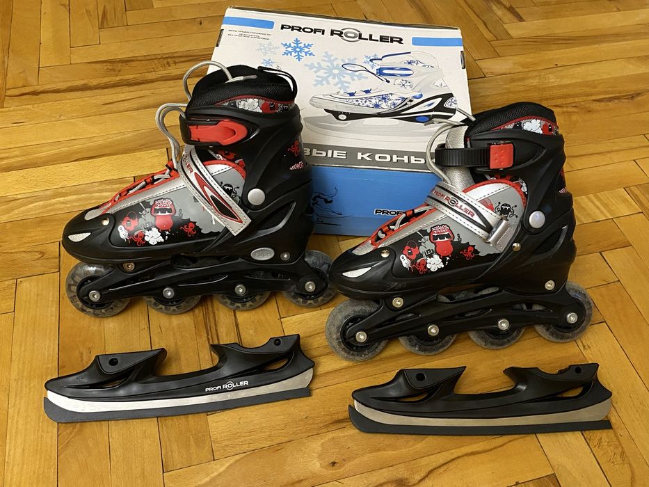 Роликові ковзани 2 в 1