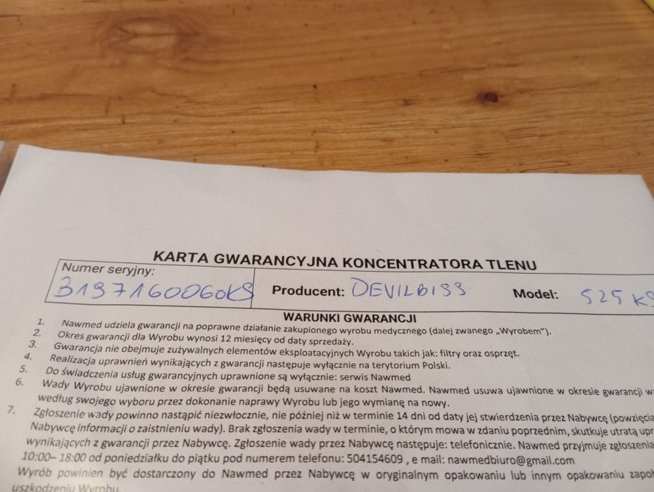Koncentrator tlenu