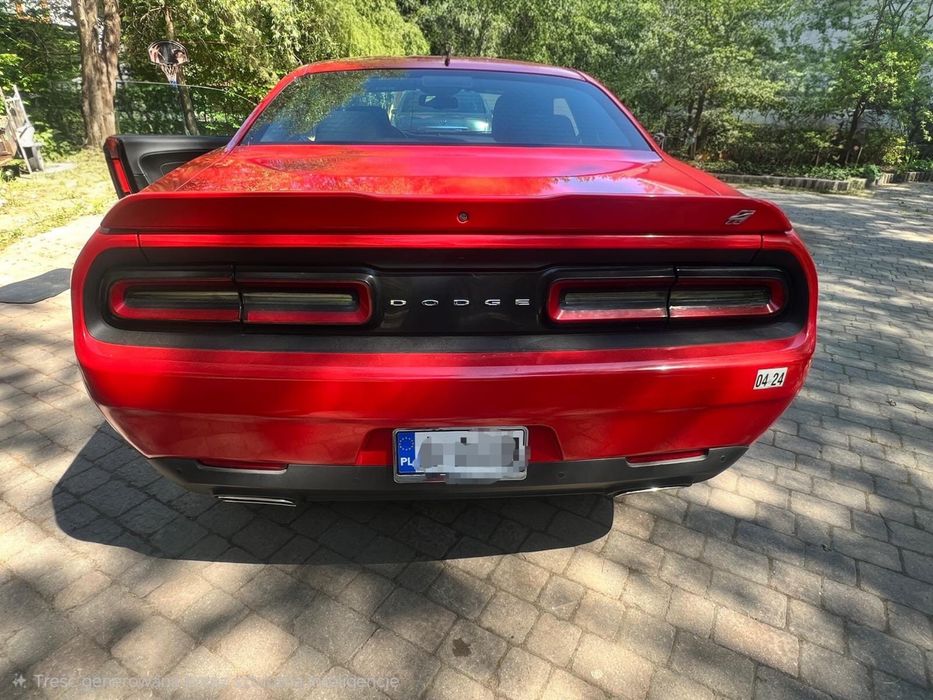 DODGE CHALLENGER  3,6 AWD  - pakiet DEMON- tylko 70 tyś km - 118000 PLN