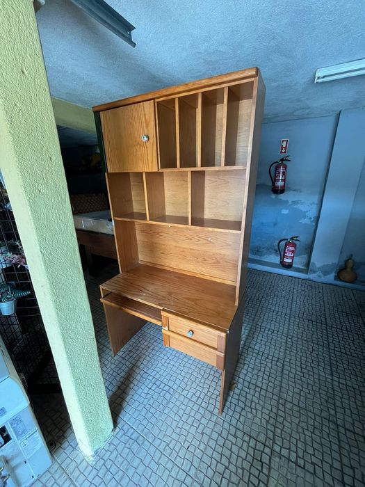 Conjunto de Cama, secretaria e armários