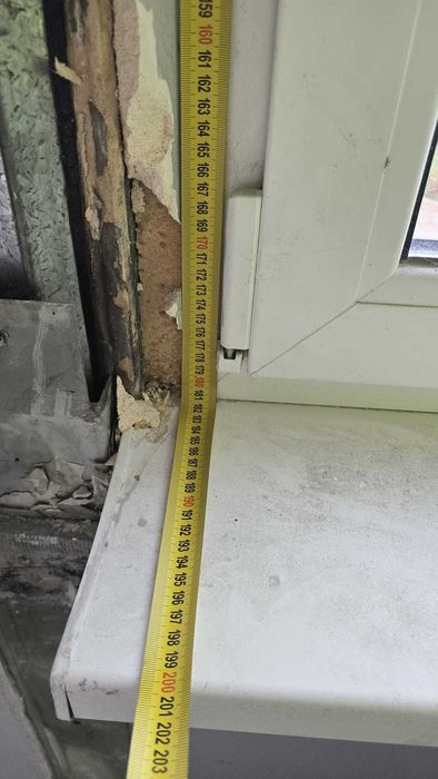 Okno w pakiecie 3-szybowym, 160cm (s) na 180cm (h) DUŻE