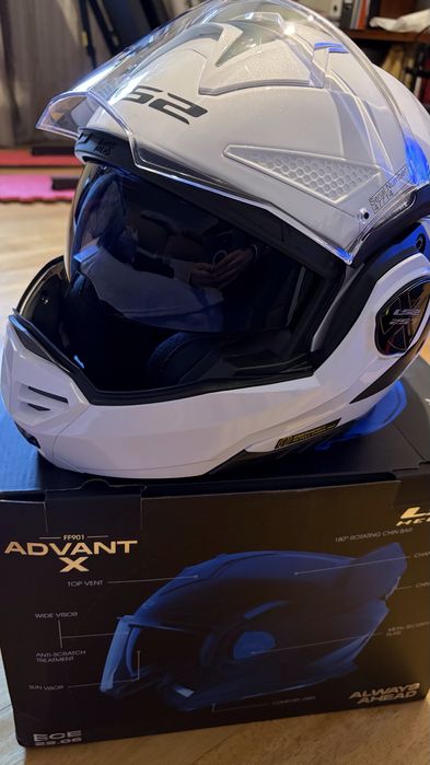 Capacete LS2 FF901 Advant X Solid - como novo