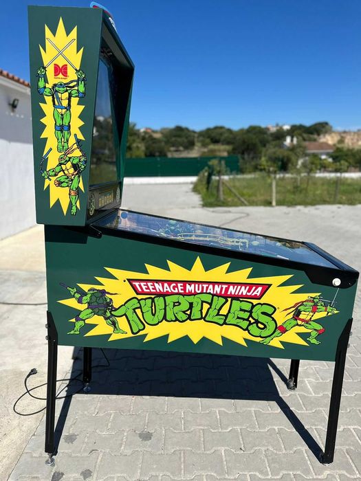 Máquina Flippers PINBALL TURTLES completamente restaurada.