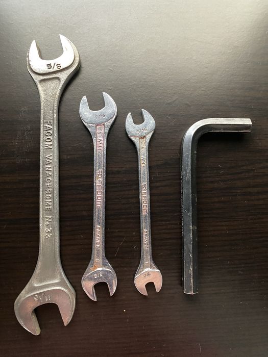 Chaves Facom polegadas