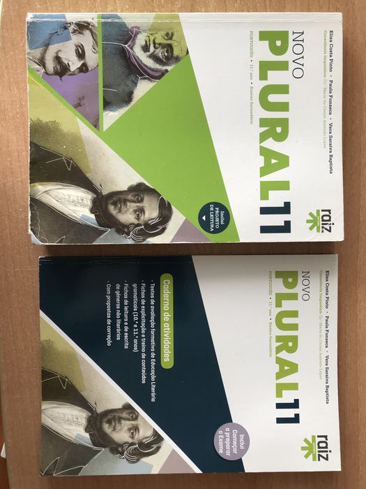 Novo PLURAL 11 Manual + caderno de atividades portugues 11 ano