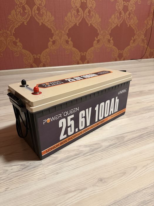 Акумулятор PowerQueen 24В (25,6V) 100Ah LiFePO4 (в наявності 4шт)