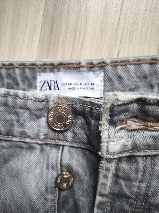 Jeansy mom jeans Zara rozmiar 40