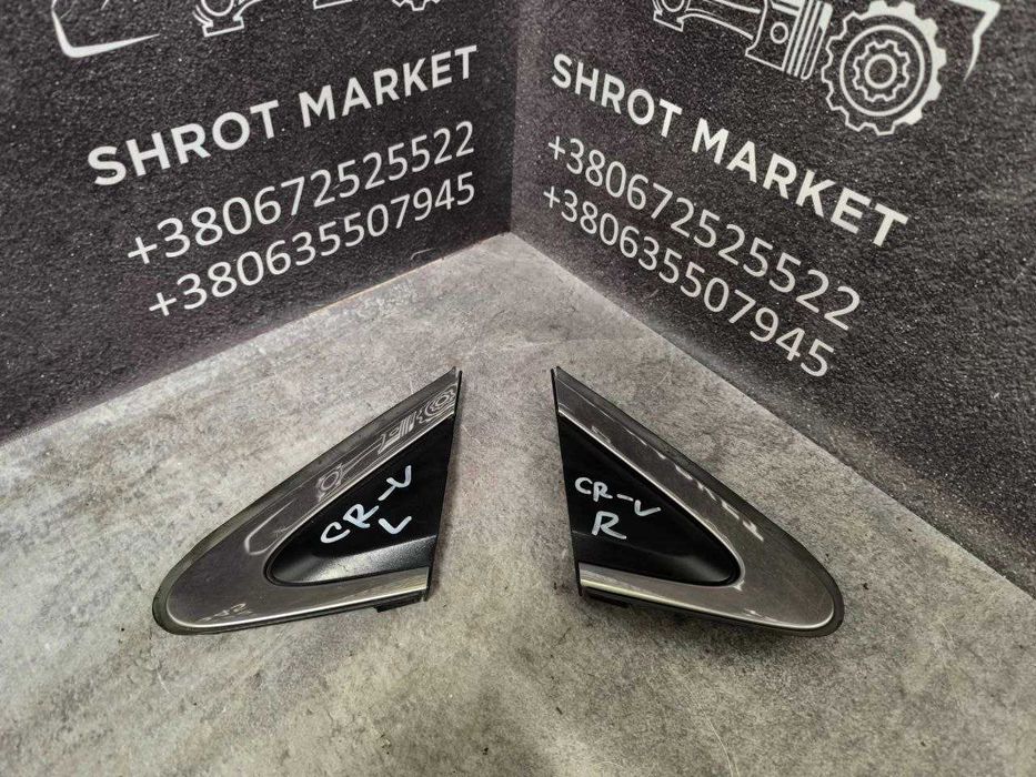 Молдинг трикутник крила заглушка дзеркала зовнішнього Honda CR-V IV