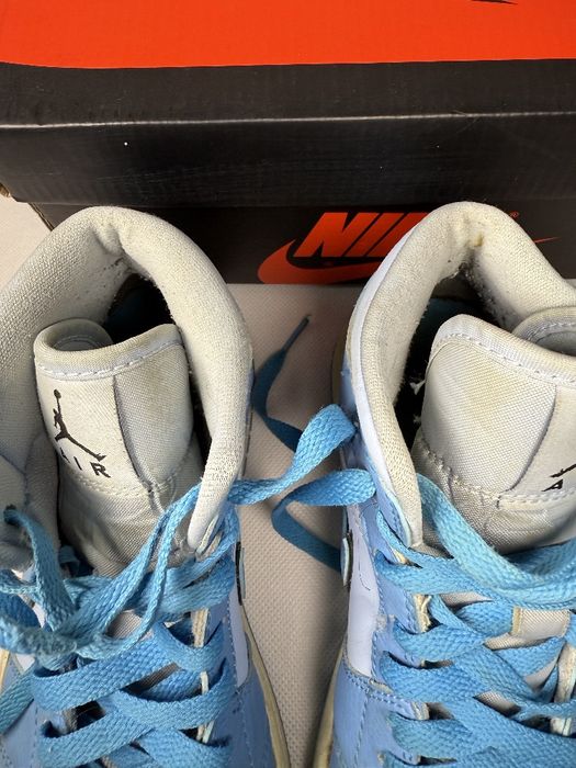 Niebieskie buty Nike Jordan