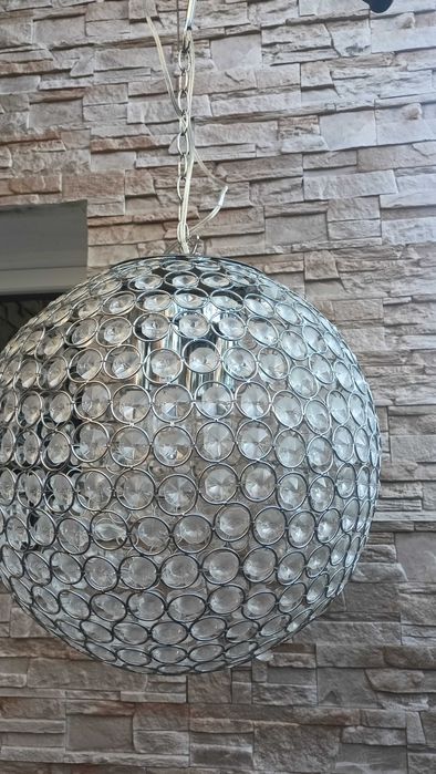 lampa wisząca kula do salonu (duża)