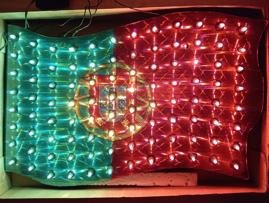 Bandeira nacional - placa luminosa