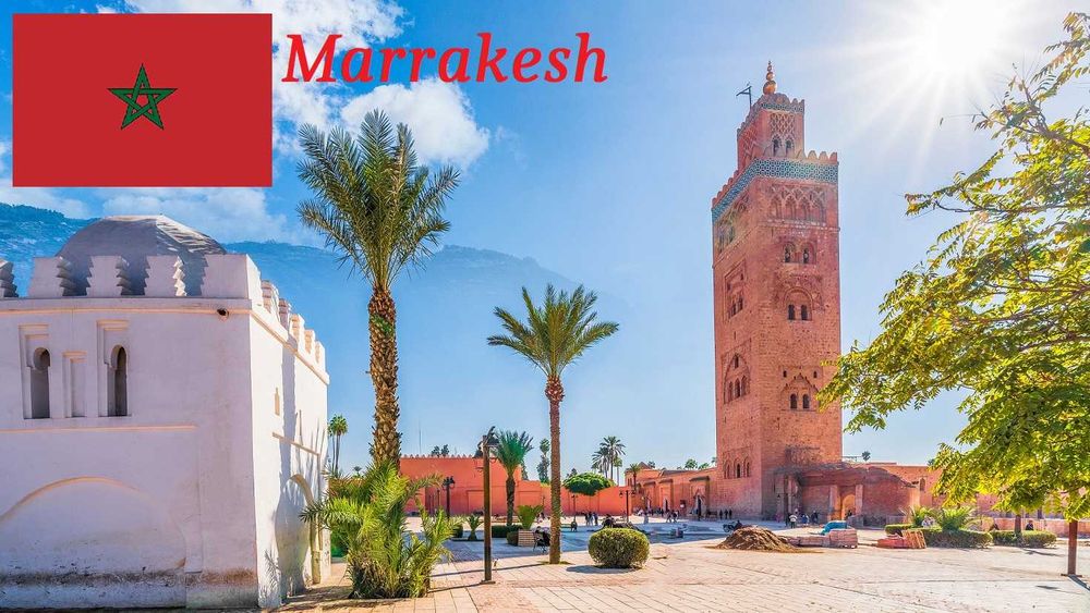 Magnes na lodówkę Maroko Marrakesh