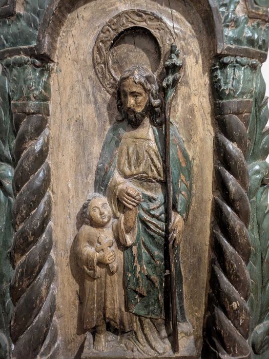 Retábulo Indo-Português do séc XVIII (Arte Sacra)