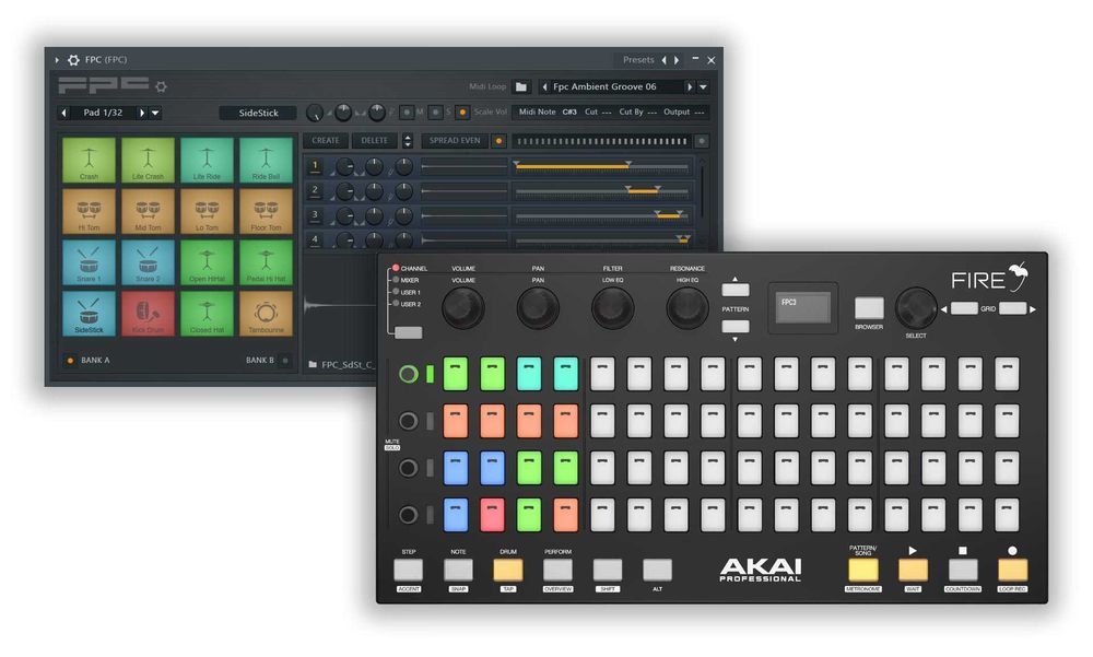 Продам MIDI-контролер Akai Fire для FL Studio (Ідеальний стан)