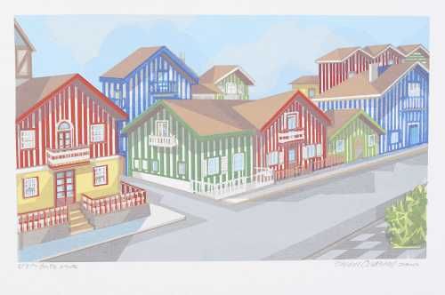 Aveiro e a Ria, 10 diferentes serigrafias