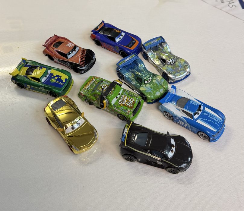 Нові машинки Мультик Тачки 1;2 и Байки метра. Маквин, метр cars