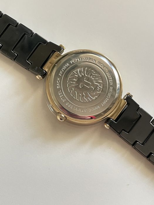 -50%$ Бриллиант часы Anne Klein Diamond  годинник  AK/1018BKBK