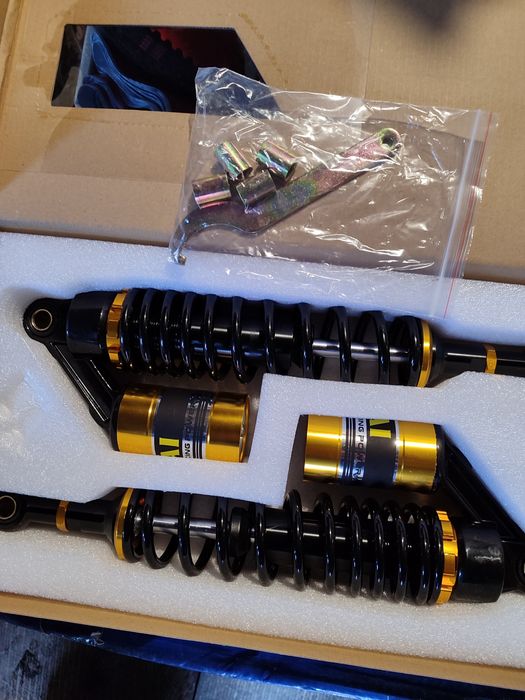 Амортизаторы задние 345 мм газо масляные Дельта Альфа Мустанг Сабур