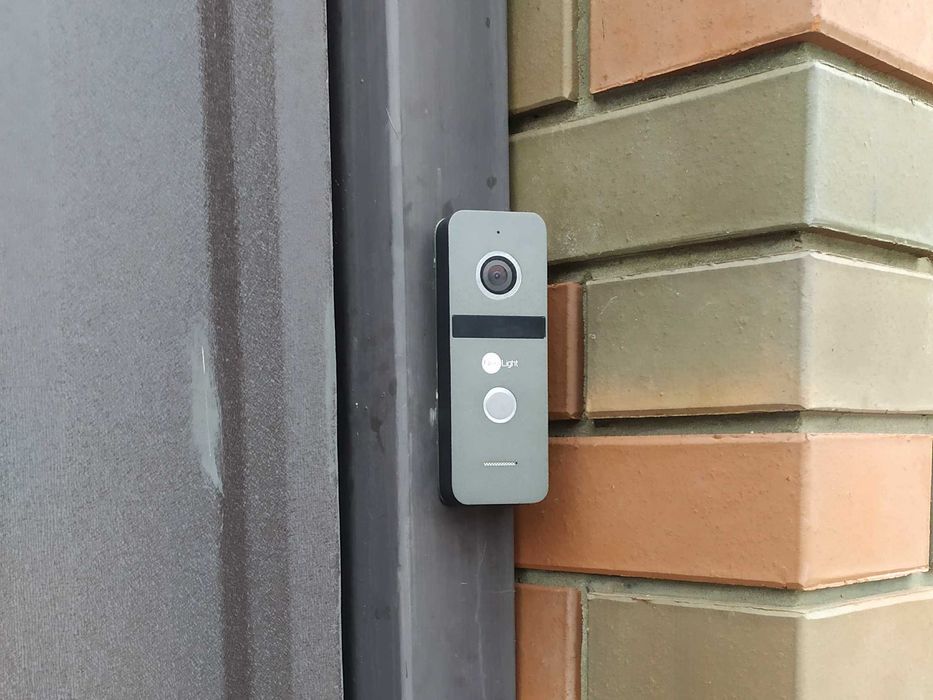 Комплект домофона Установка