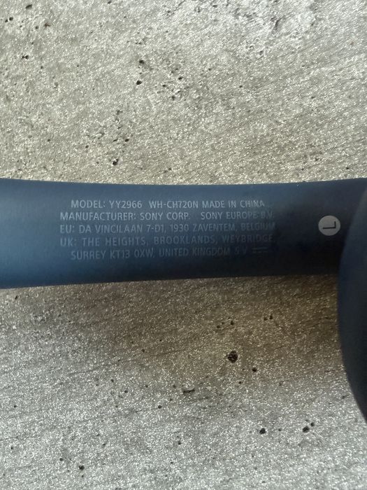 Sluchawki SONY WHCH720NB ANC