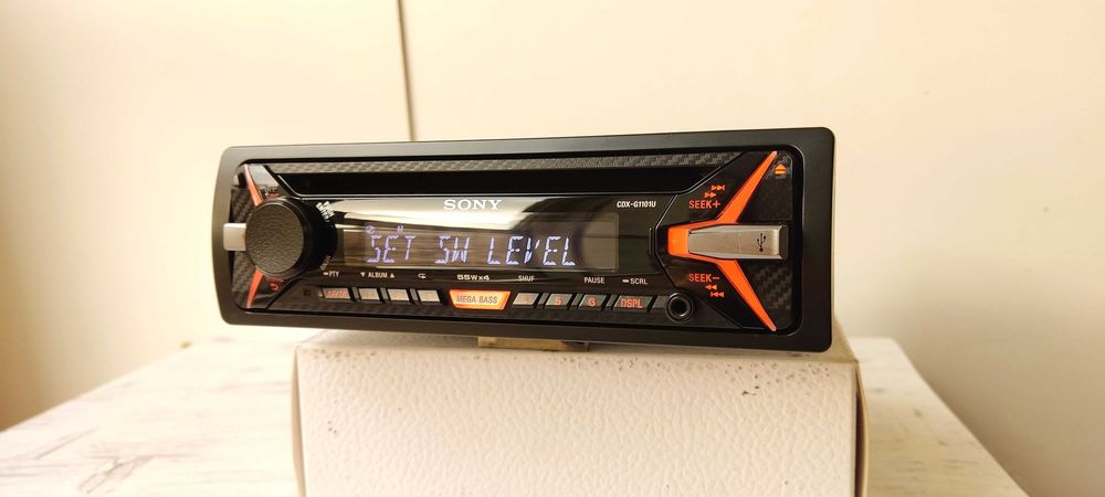 SONY CDX-G1101U с Блютузом Mosfet 4х52 оригинальная автомагнитола!