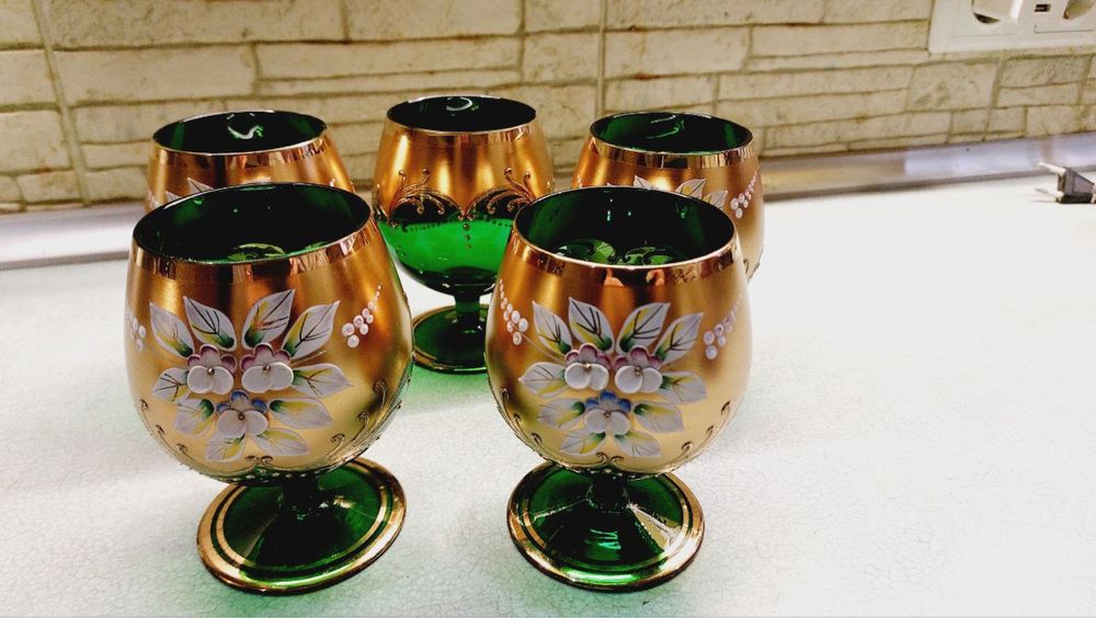 Бокалы для коньяка богемия хрусталь