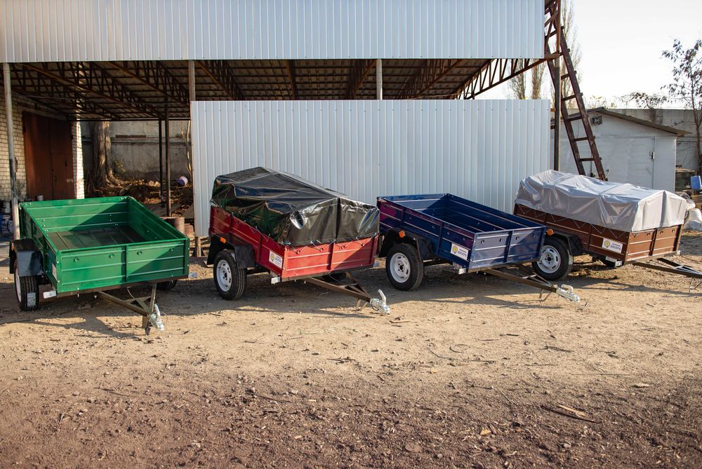 Новий якісний причіп  Дніпро-1700х1300х400 від виробника