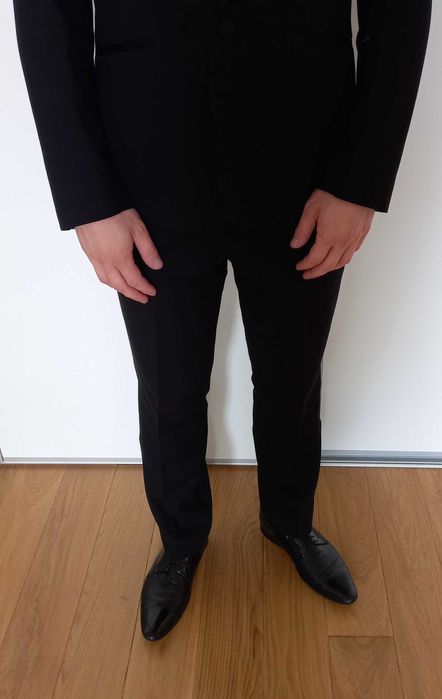 Czarny smoking Lassar